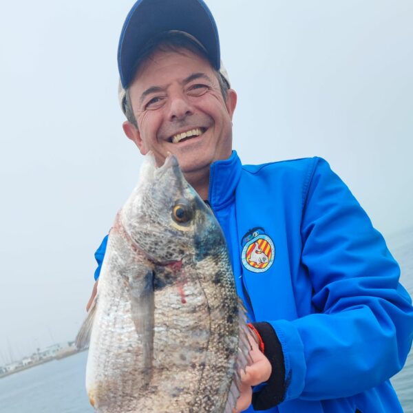 Abel Castro, vocal del Club de Pescadores Deportivos de Valencia